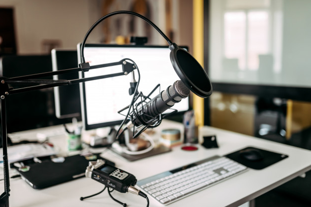 voice-over microphone